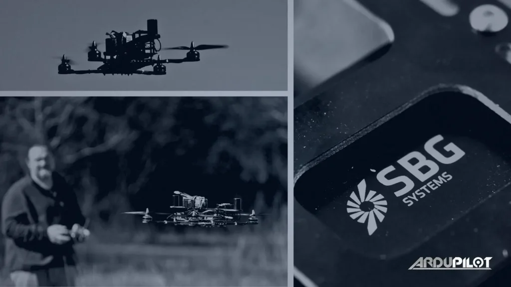 Field Proven Flight Of A Drone With SBG Ekinox Micro Integrated With Pixhawk Drivers